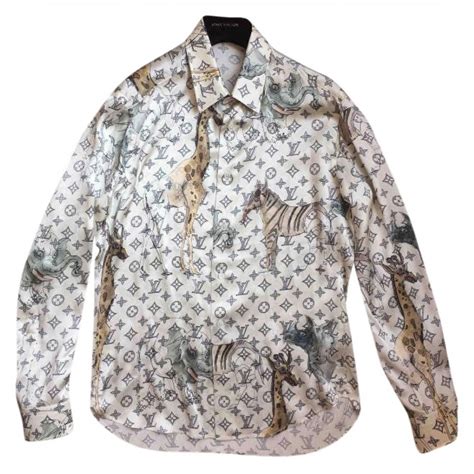 louis vuitton mens silk shirt|louis vuitton collar shirt.